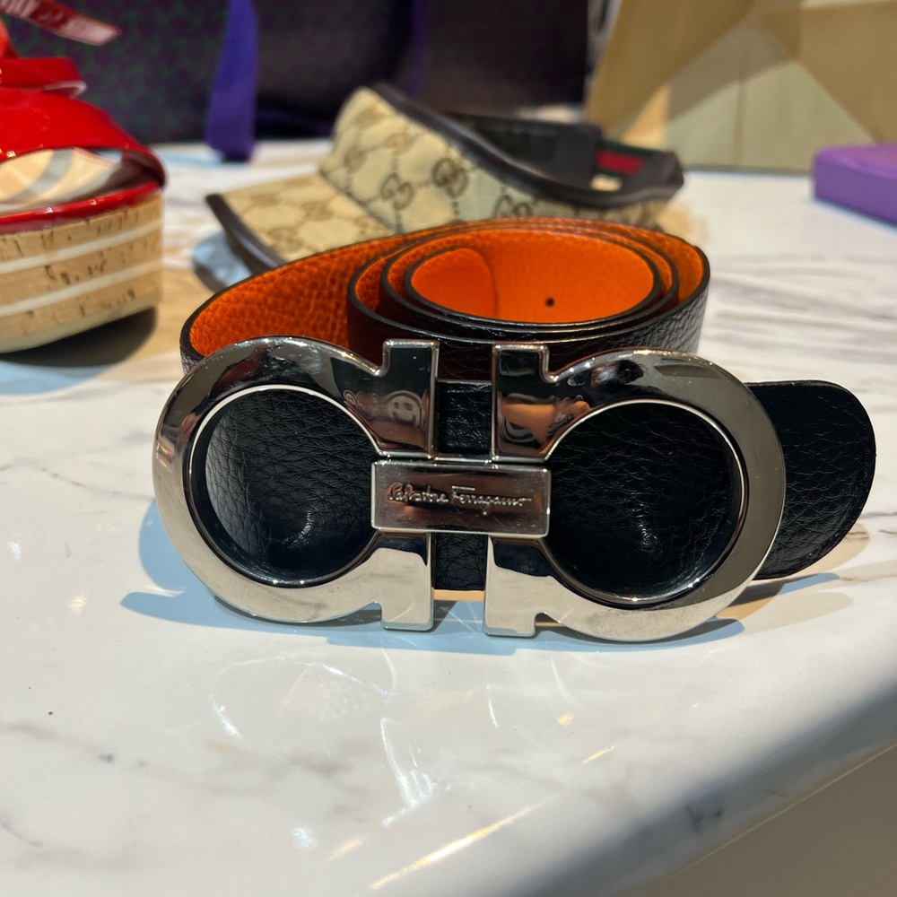 Salvatore Ferragamo Reversible Belt